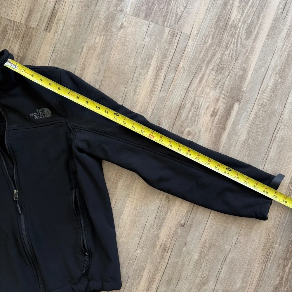 The North Face Men's Black WindWall Sherpa Lined Softshell Jacket Size Small